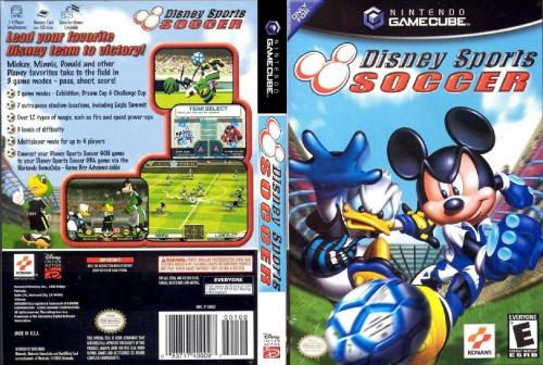 Disney Sports Soccer Cover - Click for full size image